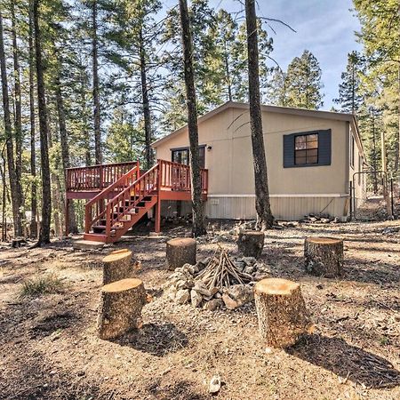 Relaxing Lincoln Forest Retreat With Wraparound Deck Cloudcroft Exteriér fotografie