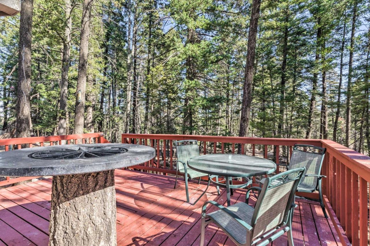 Relaxing Lincoln Forest Retreat With Wraparound Deck Cloudcroft Exteriér fotografie